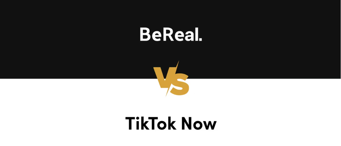 BeReal y TikTok Now
